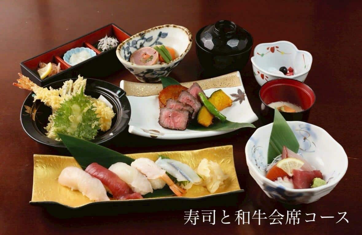 おすすめコース【寿司と和牛会席コース】《日本酒/ほっこり/霞ヶ関/虎ノ門/個室/和食/寿司/歓送迎会》